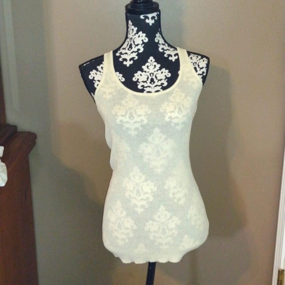 Kelly Renee Ivory Sweater Tank